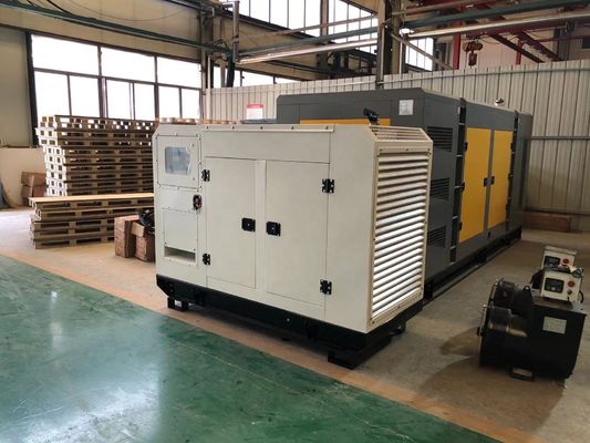 50KW/60KVA 3 Phase Super Silent Diesel Generator 90A Rated Current Speed 1500/1800rmp