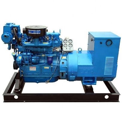 Weichai 50hz Marine Diesel Generator Set with IP21-23 Protection Class and 1