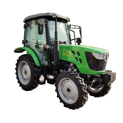 Online Support 80hp 4wd Gear Drive Tractor with Hydraulic Steering