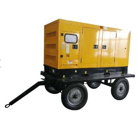 200kw Cummins Diesel Trailer Generator Power Generator Featuring 24V DC Electric Start