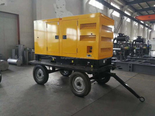 200kw Cummins Diesel Trailer Generator Power Generator Featuring 24V DC Electric Start