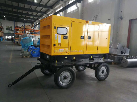 200kw Cummins Diesel Trailer Generator Power Generator Featuring 24V DC Electric Start