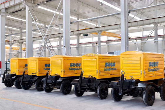 200kw Cummins Diesel Trailer Generator Power Generator Featuring 24V DC Electric Start