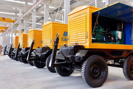 200kw Cummins Diesel Trailer Generator Power Generator Featuring 24V DC Electric Start