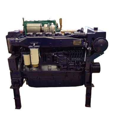 350hp Weichai Marine Diesel Engine With Gearbox WD10C WD12C 1035*694*1000 Dimensions