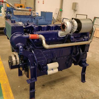 350hp Weichai Marine Diesel Engine With Gearbox WD10C WD12C 1035*694*1000 Dimensions