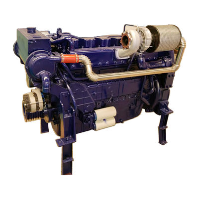 350hp Weichai Marine Diesel Engine With Gearbox WD10C WD12C 1035*694*1000 Dimensions