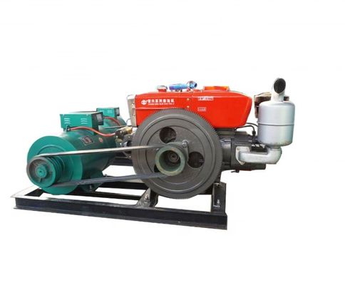 360KG 15KW Air Cooled Single Cylinder Changchai Diesel Engine Generator With Radiator