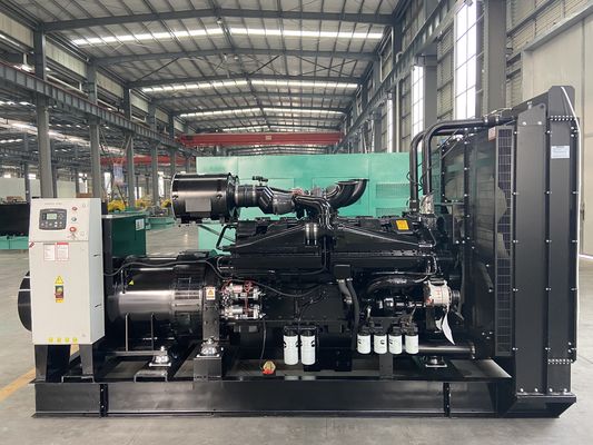 Silent Diesel Generator 300kw 400kva 500kva Genset Electric Power for Cooling fins