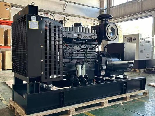 Silent Diesel Generator 300kw 400kva 500kva Genset Electric Power for Cooling fins