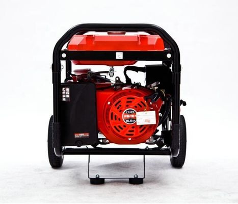 27A Rated Current 6kw Small Mobile Gasoline Generator for Home 220V Fuel 90 Gasoline