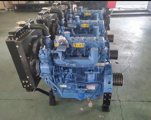 Competitive Water Cooled 56k ZH4105ZP 2000rmp Stationary Diesel Engine with Belt Pulley