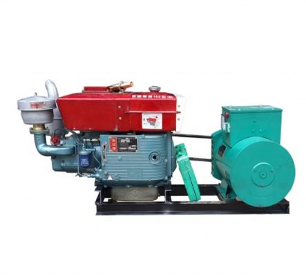 10kw 12.5kva Diesel Generator Set with Single Cylinder Engine and 1500/1800rmp Speed