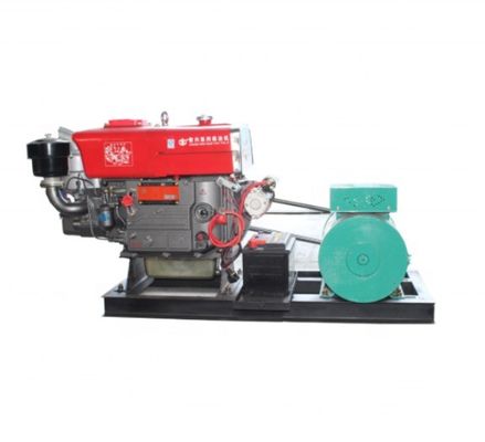 10kw 12.5kva Diesel Generator Set with Single Cylinder Engine and 1500/1800rmp Speed