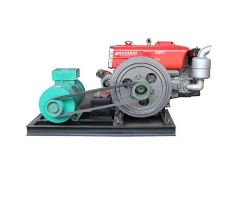 10kw 12.5kva Diesel Generator Set with Single Cylinder Engine and 1500/1800rmp Speed