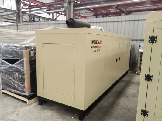 200kW 300kW Methanol Natural Gas Generator Set with Electrical Start and Open Mute Box