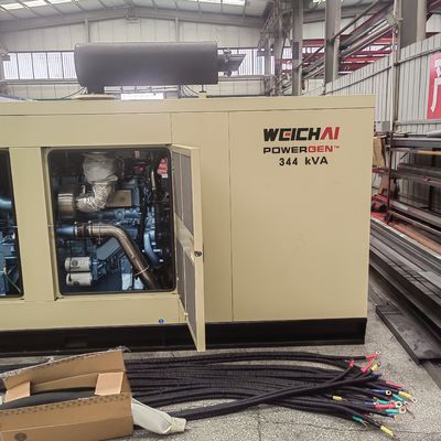 200kW 300kW Methanol Natural Gas Generator Set with Electrical Start and Open Mute Box
