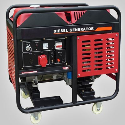 220V Dynamo Electric Start 5.5KW Single Phase Generator Set with IP23 Protection Class