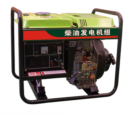 220V Dynamo Electric Start 5.5KW Single Phase Generator Set with IP23 Protection Class