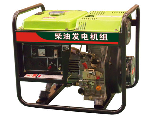 220V Dynamo Electric Start 5.5KW Single Phase Generator Set with IP23 Protection Class