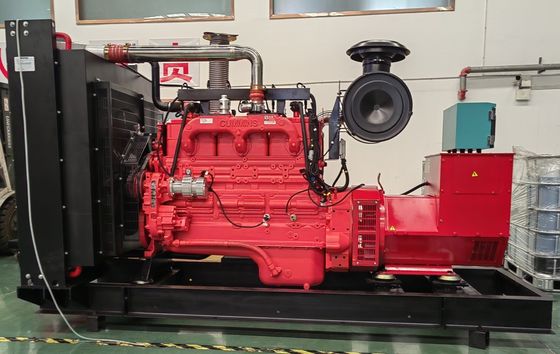 Easy Maintenance 24-Hour Cummins 200KW Natural Gas Biogas Generator Set for Continuous