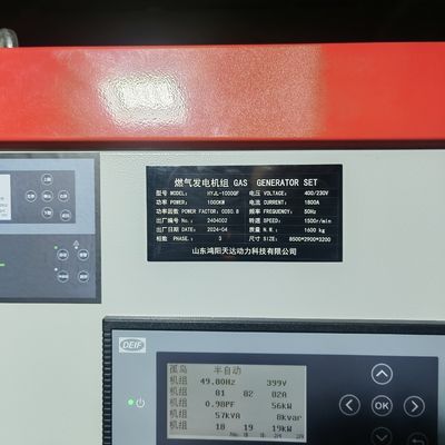 800KVA Silent Container Type Generator 1250 kva Fully Automatic Gas Generator 1mw