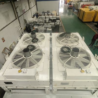 Power Station Site Natural Gas Generator 600-1200kw 50HZ/60HZ English Control System