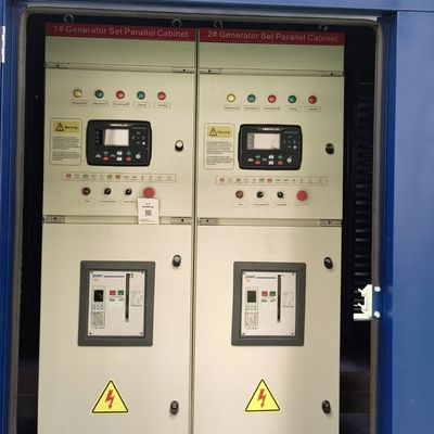 Power Station Site Natural Gas Generator 600-1200kw 50HZ/60HZ English Control System