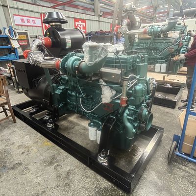 Water Cooled Method 1250 kva Fully Automatic Gas Generator 1mw for CHP System 400V/230V