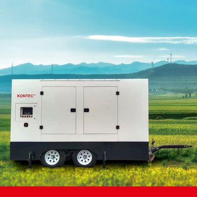 250kva 200kw Natural Gas Trailer Generator for Home and Mobile Trailer Power Station