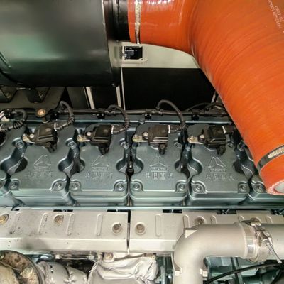 750KVA Silent Type Diesel Generator Set 100% Copper Brushless Alternator IP23 Protection Class