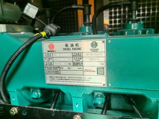 Clean Energy Water Cooling Electric Bio Gas Generator 200KW 250KW Rated Voltage 230/400V