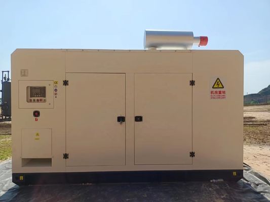 100kw Natural Gas Silent Generator Set with 1500RPM Speed and 230/400V Rated Voltage
