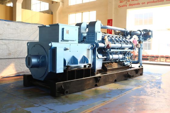 3000KW Camc Sinotruk Natural Gas Biogas Generator for Oil Well Gas Electrical Start