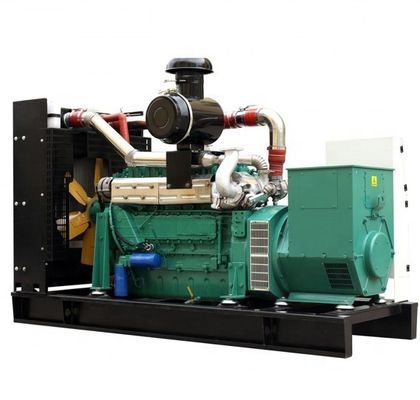 KT Power 250kw Silent Type Gas Generator with Water Cooled Method and 450A Rated Current