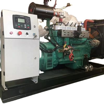 Electrical Start 60kw Water Cooled Natural Gas Generator Set 75kva by CNG PLG and Biogas