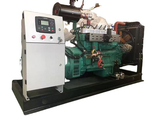 Electrical Start 60kw Water Cooled Natural Gas Generator Set 75kva by CNG PLG and Biogas
