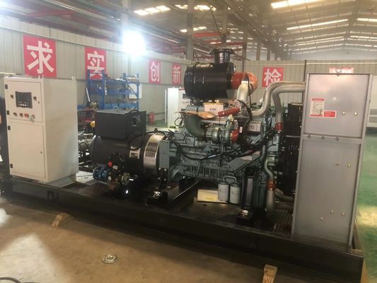Electrical Start 60kw Water Cooled Natural Gas Generator Set 75kva by CNG PLG and Biogas