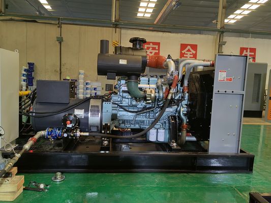 150kw 200kw Natural Gas Biogas CNG LNG LPG Methan Generator with CHP Waste Heat Recovery