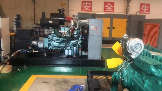 150kw 200kw Natural Gas Biogas CNG LNG LPG Methan Generator with CHP Waste Heat Recovery
