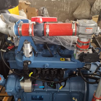 Electrical Start 50kw Biogas CNG LNG LPG Methane Generator with CHP Waste Heat Recovery