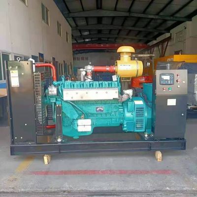 180A Gas Engine Power Generators 50kw 100kw 150kw with Leroy Somer Alternator Low Noise