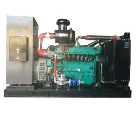 Green Power 10--500kw Wood Gas Generator with Huachai Engine and Easy to at 380/220v