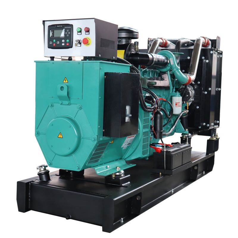 Small Power Genset 4BTA3.9-G11 Engine 80kva Diesel Generator with 220/110V Voltage