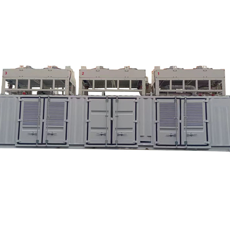 3000KW Camc Sinotruk Natural Gas Biogas Generator for Oil Well Gas Electrical Start